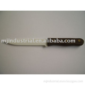Serrated ceramic knife BK100W-W